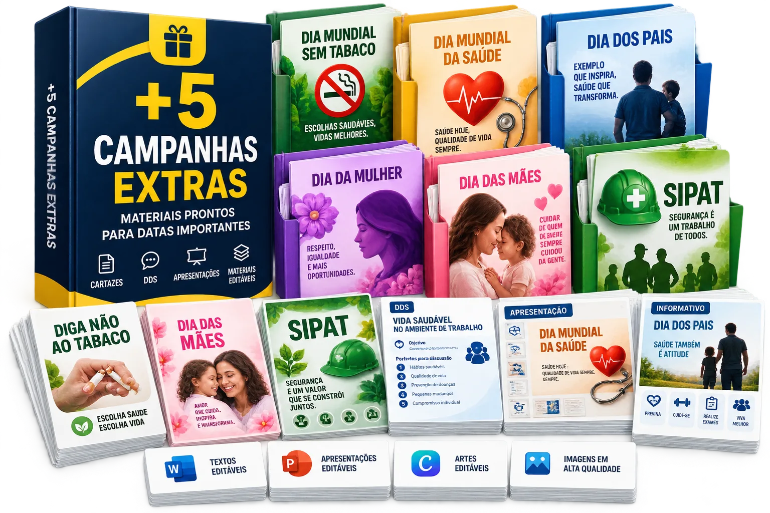 Pack com Mais de 5 Campanhas Extras